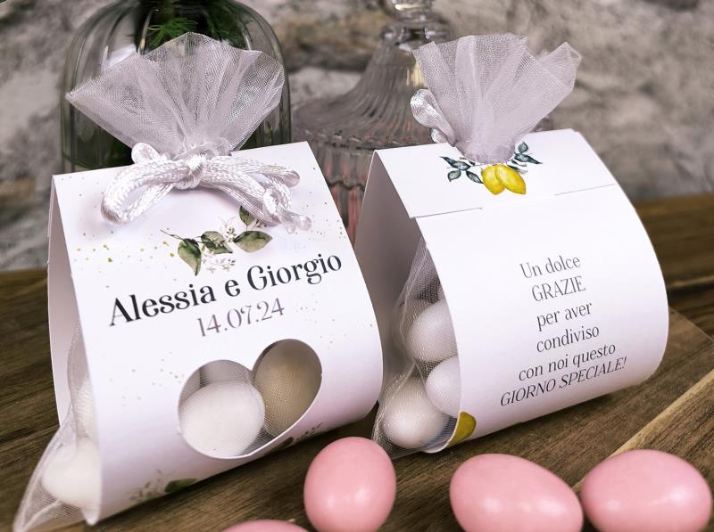 Portaconfetti Tondo - Accessori per matrimonio